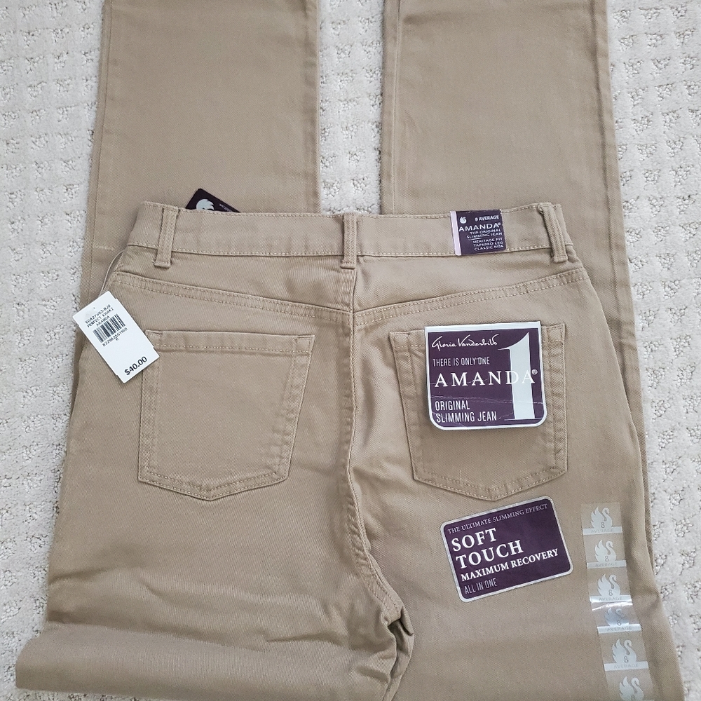 New Amanda Gloria Vanderbilt slimming jeans